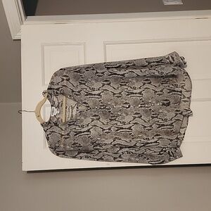 Express Button Down Blouse